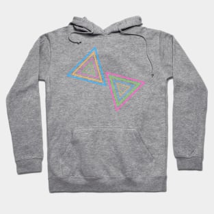 Triangle texture Hoodie